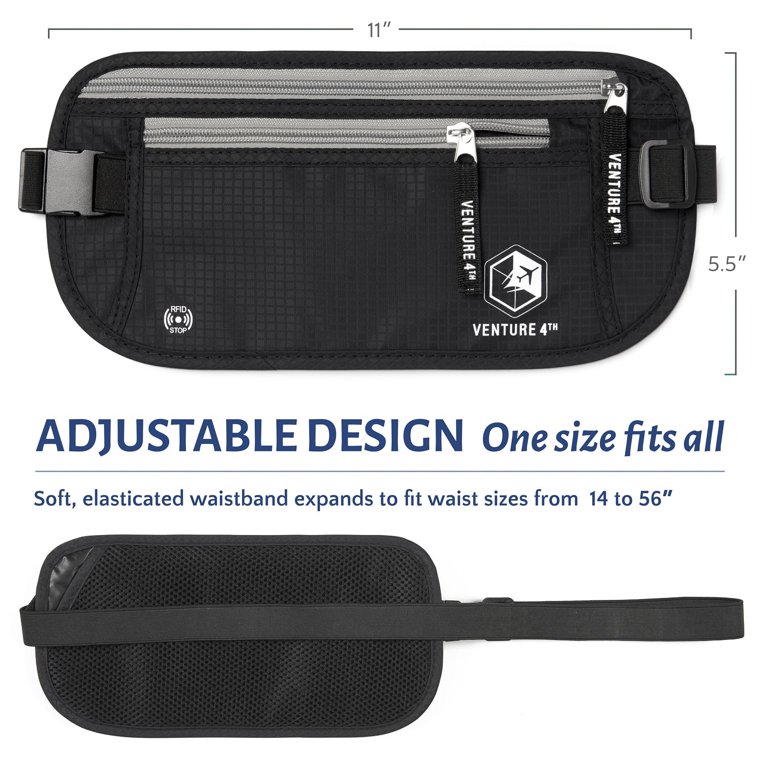 RFID Safe Money Belt
