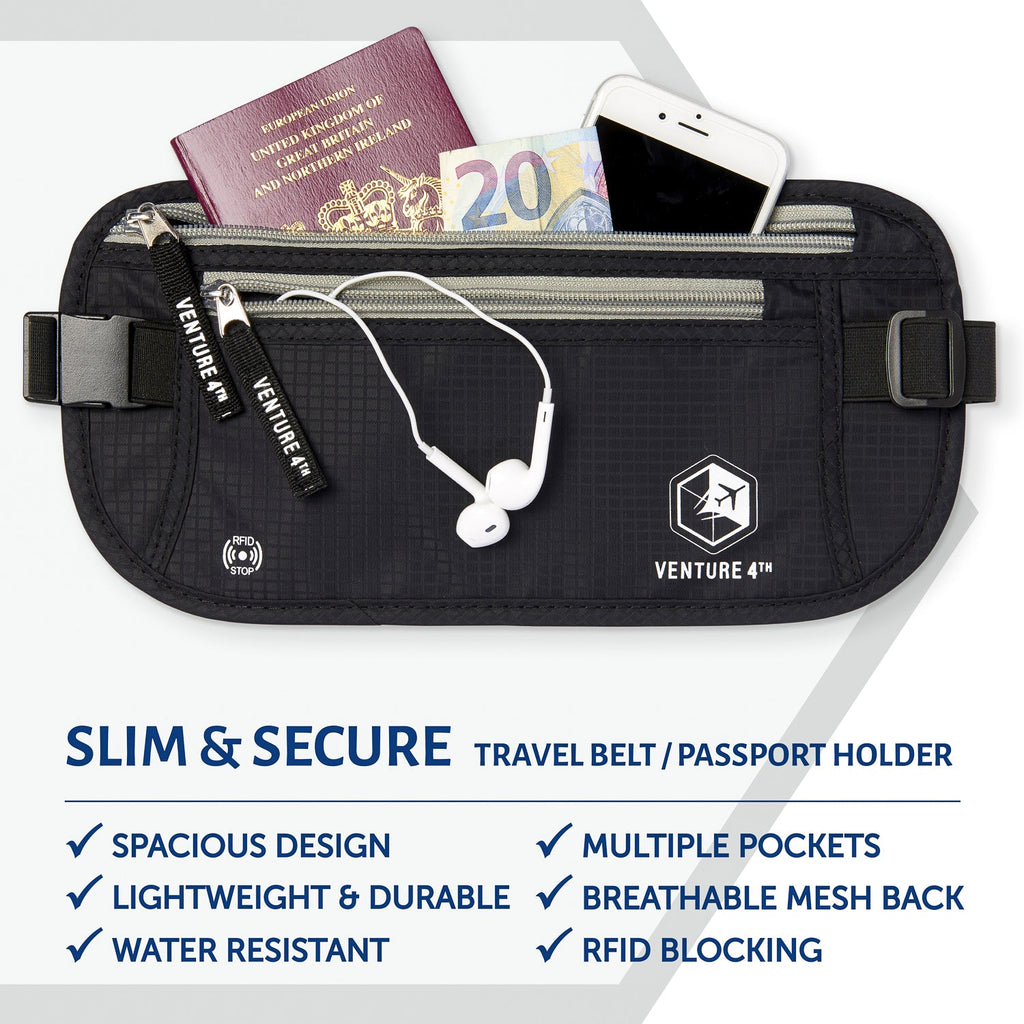 RFID Safe Money Belt
